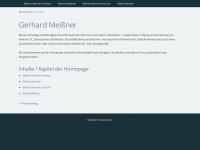 gerhard-meissner.de Webseite Vorschau