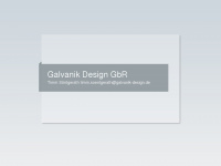 galvanik-design.de Webseite Vorschau