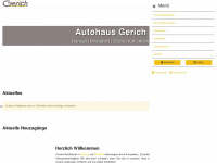 gerich.info Webseite Vorschau