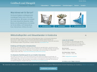goldbach-mangold.de Webseite Vorschau