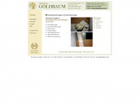 goldbaum-24.de Webseite Vorschau