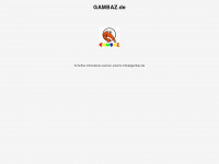 gambaz.de Webseite Vorschau