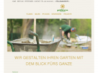 goldblume-gartenbau.de Webseite Vorschau