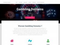 gambling-domains.de Webseite Vorschau