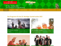 gambrinusfest-mendig.de Webseite Vorschau
