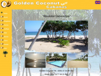 golden-coconut.de Webseite Vorschau
