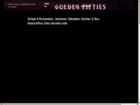 golden-fifties.com Webseite Vorschau