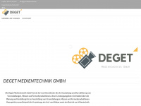 gd-medientechnik.com Webseite Vorschau