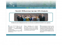 gis-analysts.de Webseite Vorschau