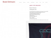 beate-oehmann.de Webseite Vorschau