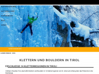 climbers-paradise.com Webseite Vorschau
