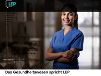 lep.ch Webseite Vorschau