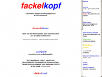 fackelkopf.de Webseite Vorschau