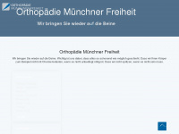 orthopaedie-muenchnerfreiheit.de Webseite Vorschau