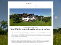 gaestehaus-reichart.de Webseite Vorschau
