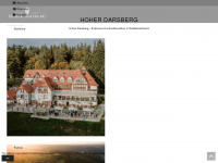 hoher-darsberg.de Webseite Vorschau
