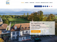 idc-coaching.com Webseite Vorschau