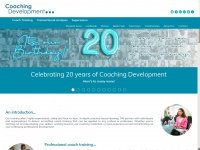 coachingdevelopment.com Webseite Vorschau