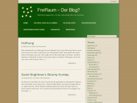 freiraum-der-blog.de Webseite Vorschau