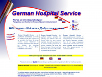 german-hospital-service.com Webseite Vorschau