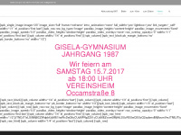 gisela87.de Webseite Vorschau