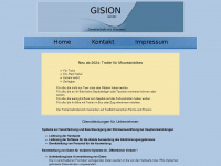 gision.de Webseite Vorschau