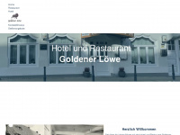 goldener-loewe-northeim.de Webseite Vorschau