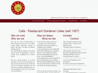 goldener-loewe-wien.com Webseite Vorschau