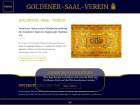 goldener-saal-verein.de Webseite Vorschau