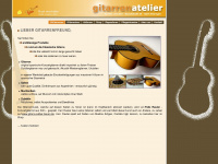gitarren-atelier.com Webseite Vorschau