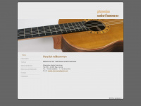 gitarren-hammerer.net Webseite Vorschau
