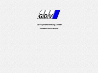gdvsys.de Webseite Vorschau