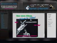 gitarrenunterricht-uzk.de Webseite Vorschau