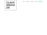 claus-media.de Webseite Vorschau