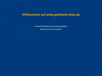 goldfield-shop.de Webseite Vorschau