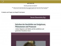 germanen.de Webseite Vorschau