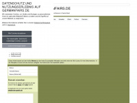 germanfairs.de Webseite Vorschau