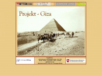 giza-projekt.org Webseite Vorschau