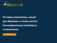 goldgans.de Webseite Vorschau