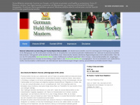 germanhockeymasters.blogspot.com Webseite Vorschau
