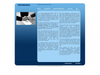 germania.me Webseite Vorschau