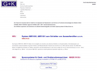 gk-service.net Webseite Vorschau
