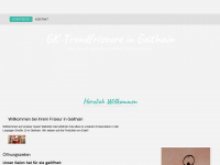 gk-trendfriseur.de Webseite Vorschau