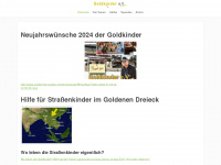 goldkinder.org Webseite Vorschau