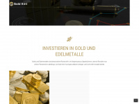 goldkint.de Webseite Vorschau