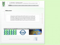 germanntex.de Webseite Vorschau