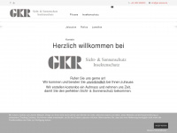 gkr-plissee.de Webseite Vorschau