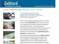 gebhard-eveline.de Webseite Vorschau