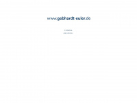 gebhardt-euler.de Webseite Vorschau
