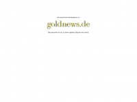 goldnews.de Webseite Vorschau